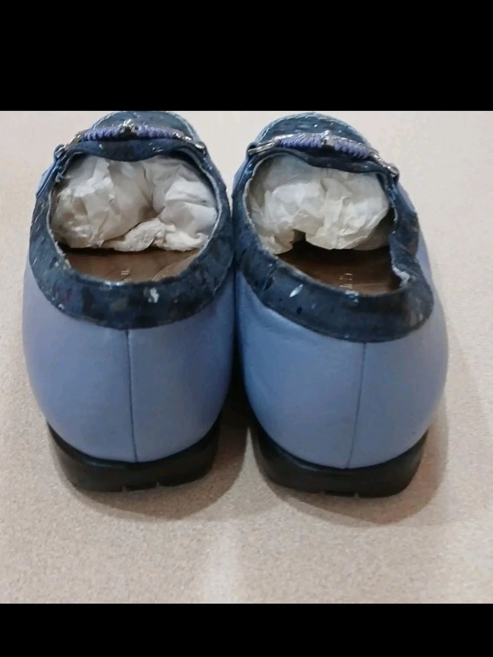 Bellini Blue Women's Slip-On Loafer with Decorative Hardware